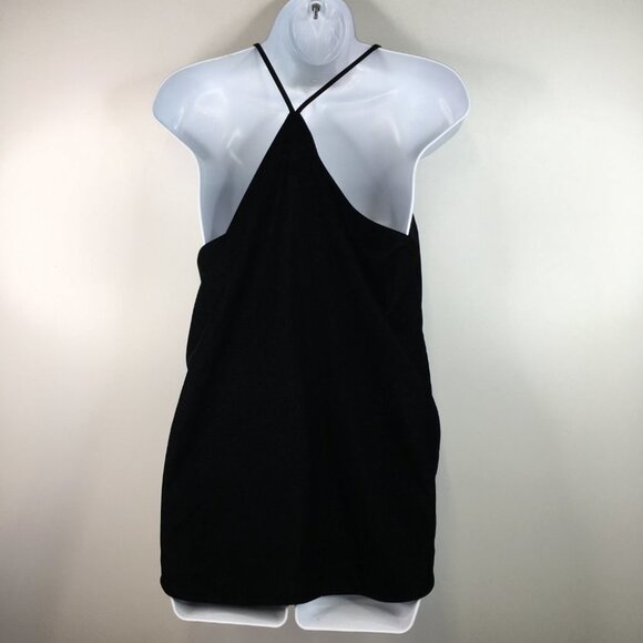 LOFT Velvet Black Racerback V Neck Tank Size S - Picture 4 of 7
